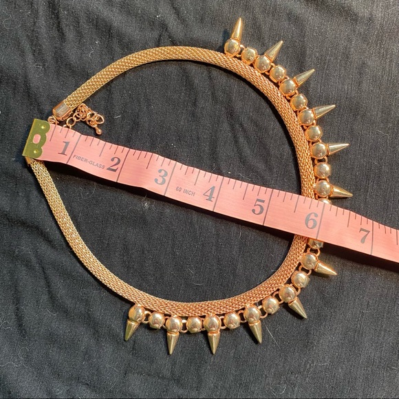 Punky Rose-Gold Choker - Picture 3 of 3